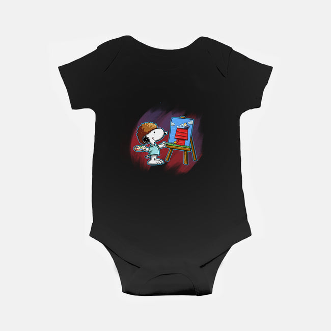 Paint My Friend-Baby-Basic-Onesie-nickzzarto