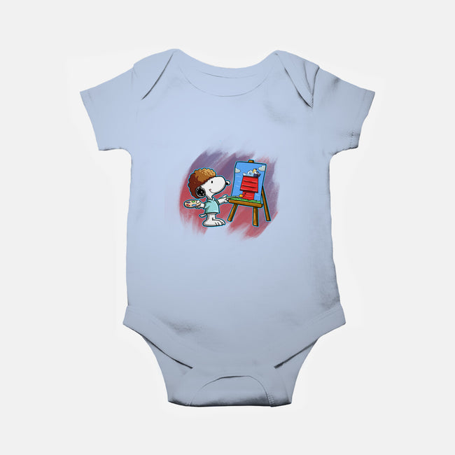 Paint My Friend-Baby-Basic-Onesie-nickzzarto