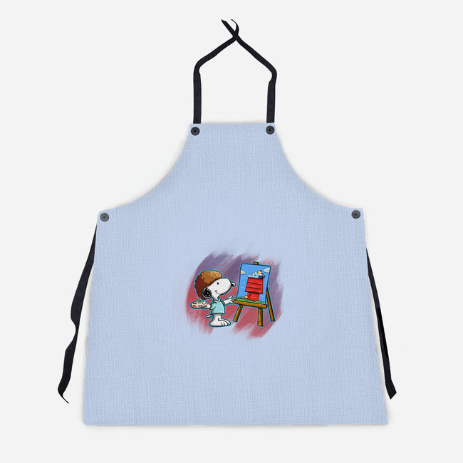 Paint My Friend-Unisex-Kitchen-Apron-nickzzarto