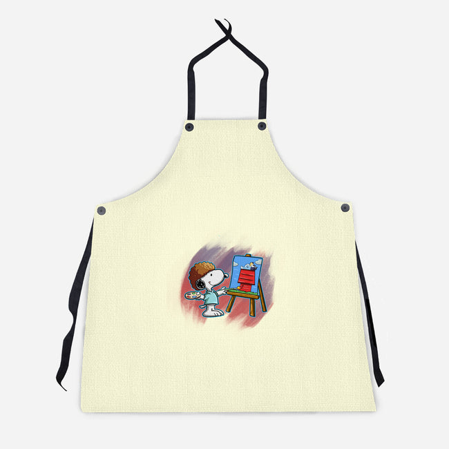 Paint My Friend-Unisex-Kitchen-Apron-nickzzarto