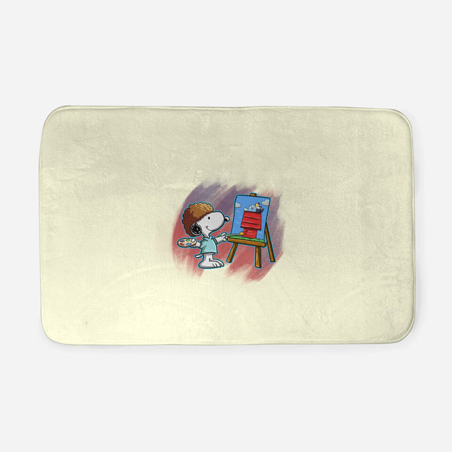 Paint My Friend-None-Memory Foam-Bath Mat-nickzzarto