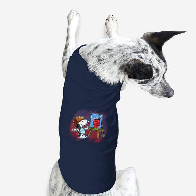 Paint My Friend-Dog-Basic-Pet Tank-nickzzarto