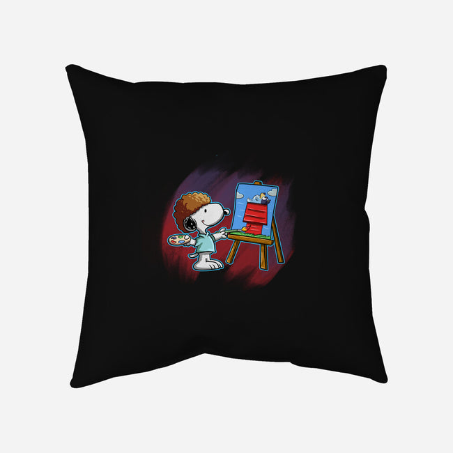 Paint My Friend-None-Removable Cover-Throw Pillow-nickzzarto