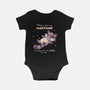 No Thoughts Raccoon-Baby-Basic-Onesie-TechraNova