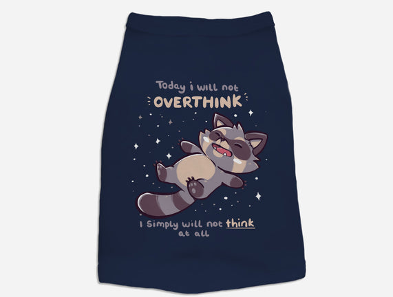 No Thoughts Raccoon