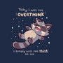 No Thoughts Raccoon-Unisex-Zip-Up-Sweatshirt-TechraNova