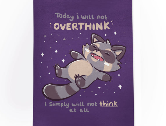 No Thoughts Raccoon