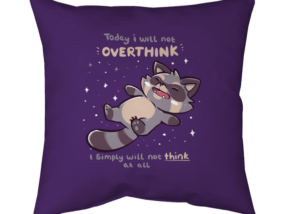 No Thoughts Raccoon