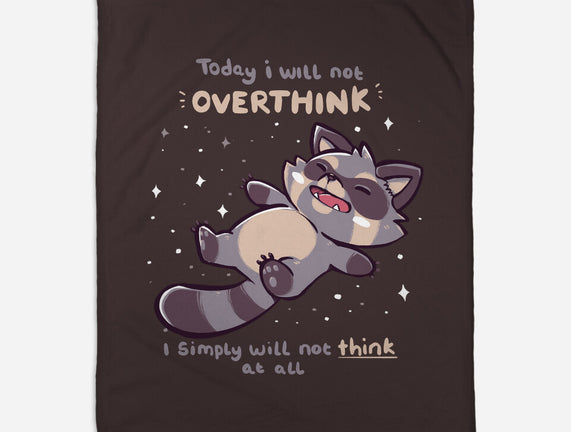 No Thoughts Raccoon