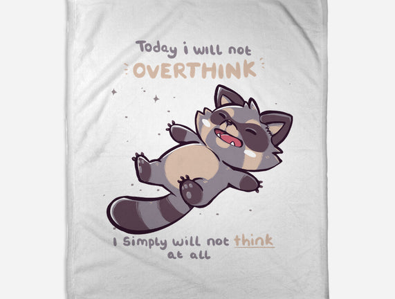 No Thoughts Raccoon