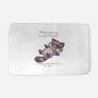 No Thoughts Raccoon-None-Memory Foam-Bath Mat-TechraNova