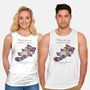 No Thoughts Raccoon-Unisex-Basic-Tank-TechraNova