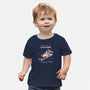 No Thoughts Raccoon-Baby-Basic-Tee-TechraNova