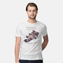 No Thoughts Raccoon-Mens-Premium-Tee-TechraNova