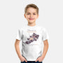 No Thoughts Raccoon-Youth-Basic-Tee-TechraNova