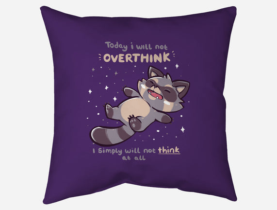 No Thoughts Raccoon