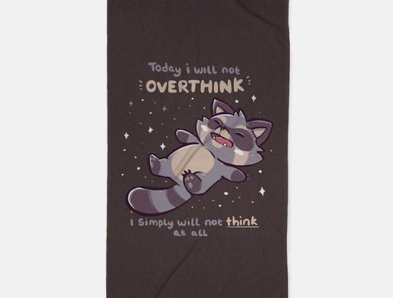 No Thoughts Raccoon