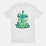 Bubble Toad-Womens-Fitted-Tee-tobefonseca