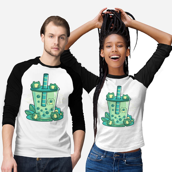 Bubble Toad-Unisex-Baseball-Tee-tobefonseca