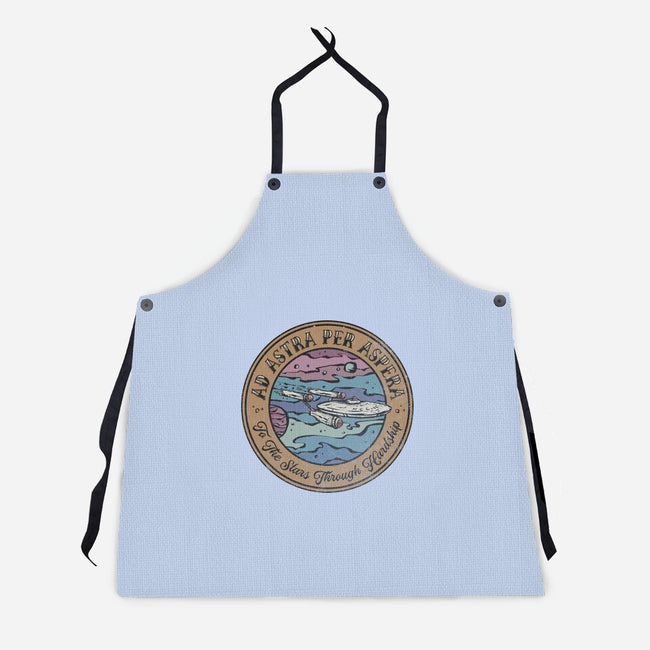 Ad Astra Per Asprea-Unisex-Kitchen-Apron-kg07