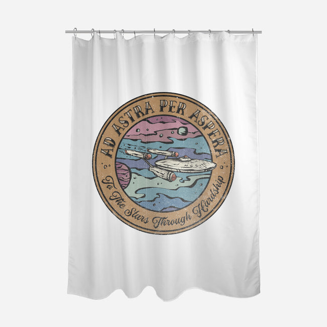 Ad Astra Per Asprea-None-Polyester-Shower Curtain-kg07