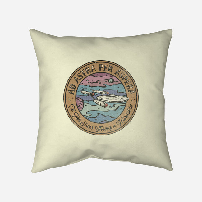 Ad Astra Per Asprea-None-Removable Cover-Throw Pillow-kg07