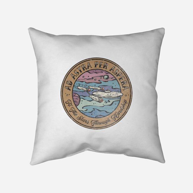 Ad Astra Per Asprea-None-Removable Cover-Throw Pillow-kg07