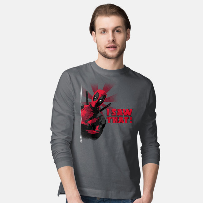 Hey I Saw That-Mens-Long Sleeved-Tee-rocketman_art