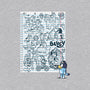 Doodle Heeler-Unisex-Basic-Tee-Xentee
