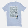 Doodle Heeler-Mens-Basic-Tee-Xentee