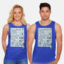 Doodle Heeler-Unisex-Basic-Tank-Xentee