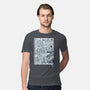 Doodle Heeler-Mens-Premium-Tee-Xentee