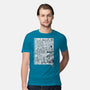 Doodle Heeler-Mens-Premium-Tee-Xentee