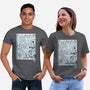 Doodle Heeler-Unisex-Basic-Tee-Xentee