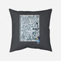 Doodle Heeler-None-Removable Cover-Throw Pillow-Xentee