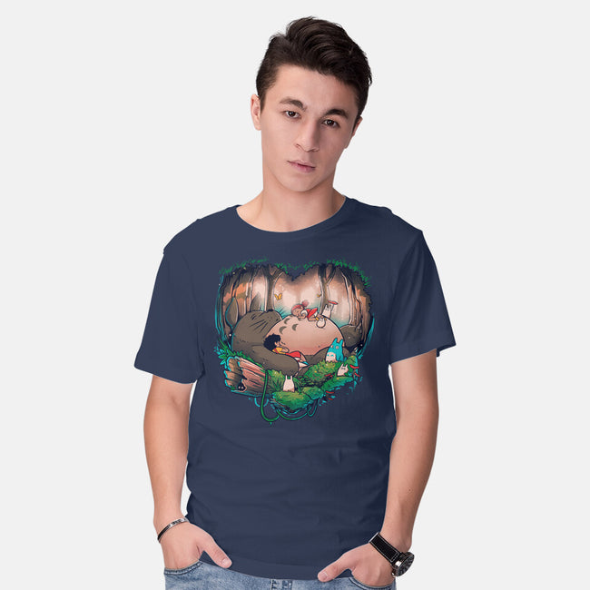 Forest Dreamers-Mens-Basic-Tee-Bruno Mota