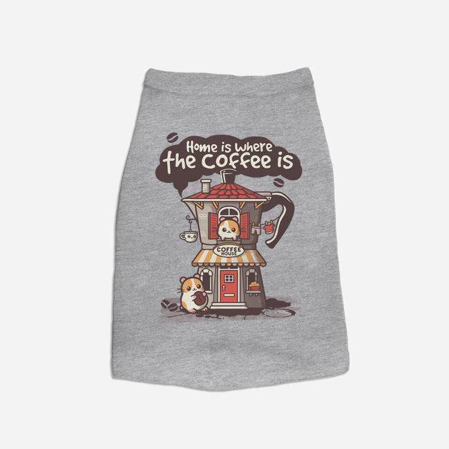 Home Is Where The Coffee Is-Cat-Basic-Pet Tank-NemiMakeit