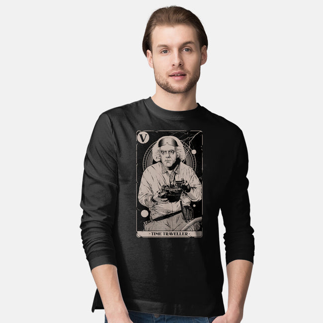 Time Traveller Tarot-Mens-Long Sleeved-Tee-Hafaell