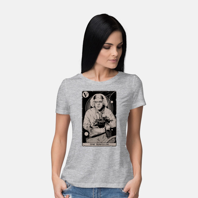 Time Traveller Tarot-Womens-Basic-Tee-Hafaell