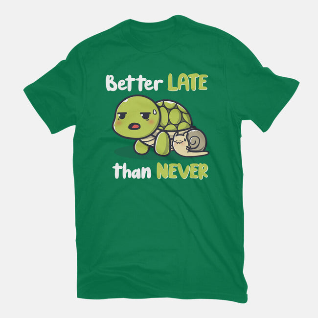 Better Late Than Never-Mens-Premium-Tee-Freecheese