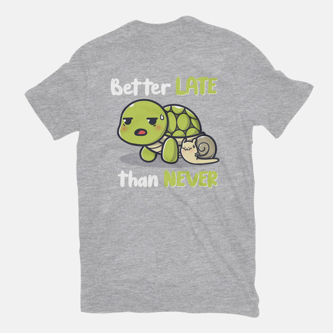 Better Late Than Never-Mens-Premium-Tee-Freecheese