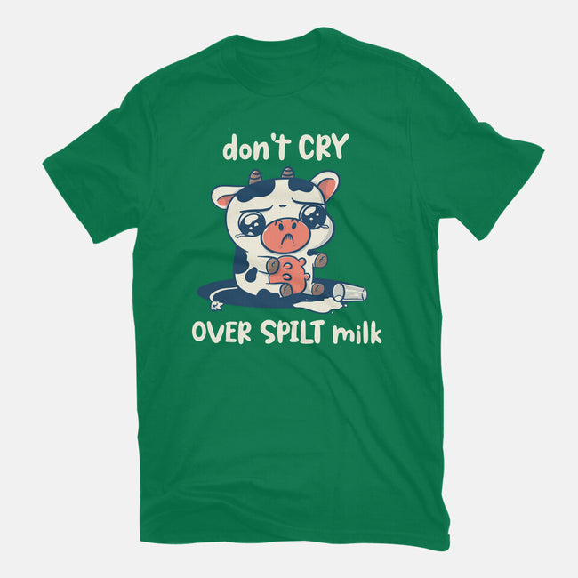 Don't Cry Please-Womens-Fitted-Tee-Freecheese