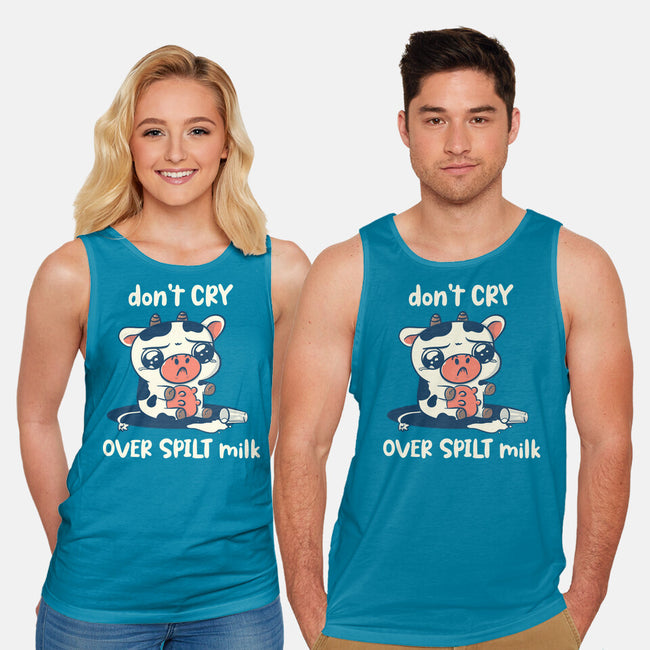 Don't Cry Please-Unisex-Basic-Tank-Freecheese