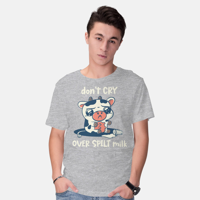 Don't Cry Please-Mens-Basic-Tee-Freecheese