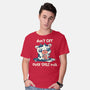 Don't Cry Please-Mens-Basic-Tee-Freecheese