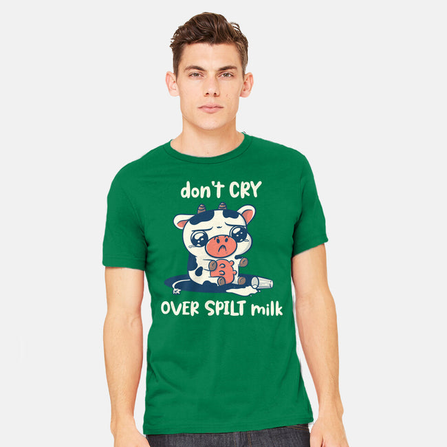 Don't Cry Please-Mens-Heavyweight-Tee-Freecheese