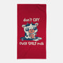 Don't Cry Please-None-Beach-Towel-Freecheese