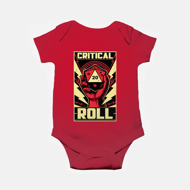 Critical Roll RPG Revolution-Baby-Basic-Onesie-Studio Mootant