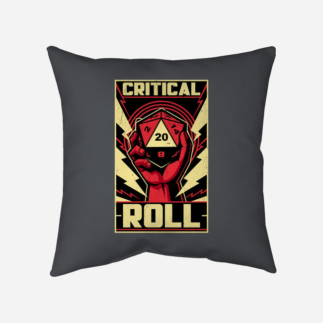 Critical Roll RPG Revolution-None-Removable Cover-Throw Pillow-Studio Mootant