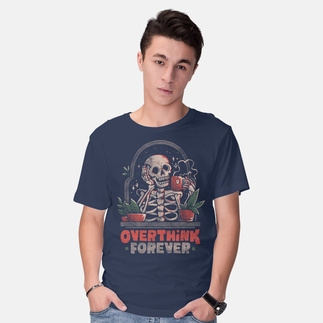 Overthink Forever-Mens-Basic-Tee-eduely